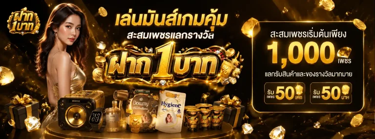 ฝาก 1 บาท-โปรโมชั่น